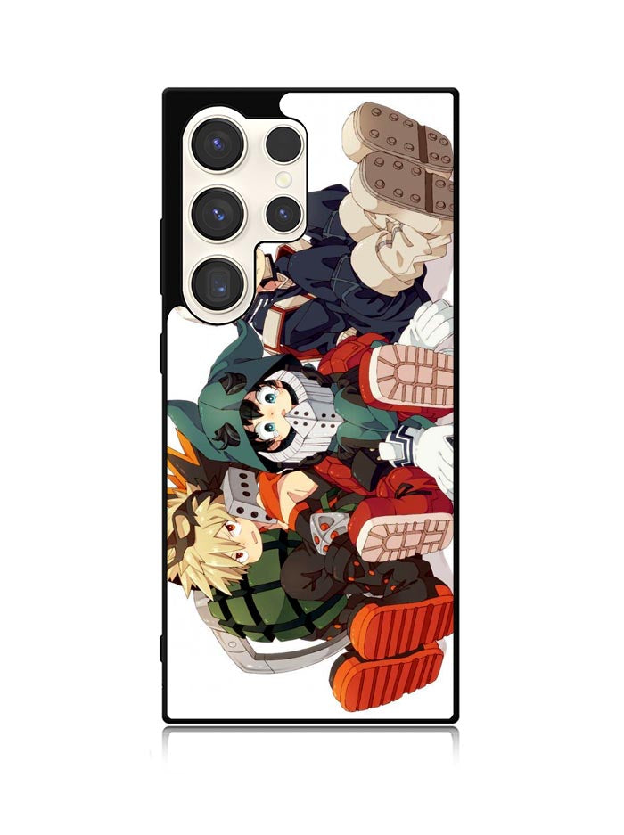 My Hero Academia Deku X Bakugou X Todoroki Samsung Galaxy S23 Ultra 5G Case QC3197