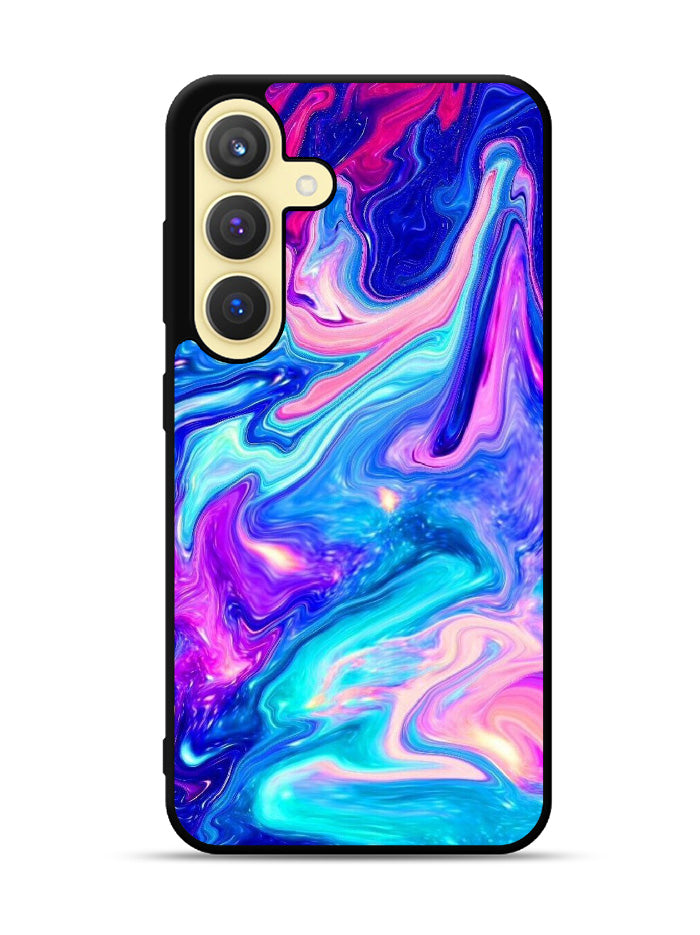 Neon Paint Mixture Samsung Galaxy S24 5G Case OV3148