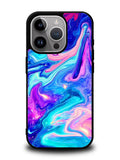 Neon Paint Mixture iPhone 14 Pro Case QC3148