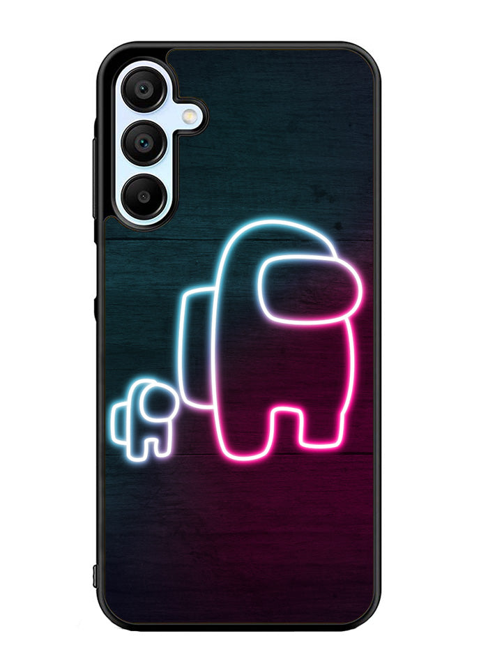 among us neon Samsung Galaxy A35 5G Case OV7408