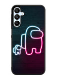 among us neon Samsung Galaxy A35 5G Case OV7408