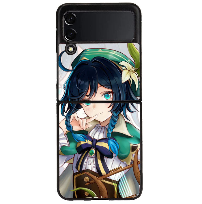 Genshin Impact Samsung Galaxy Z Flip 4 5G 2022 Case