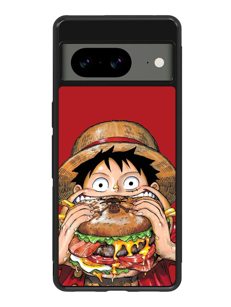 monkey d luffy hungry Google Pixel 8 Case QC3215