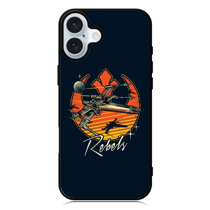 star wars retro iPhone 16 Plus Case QC2398