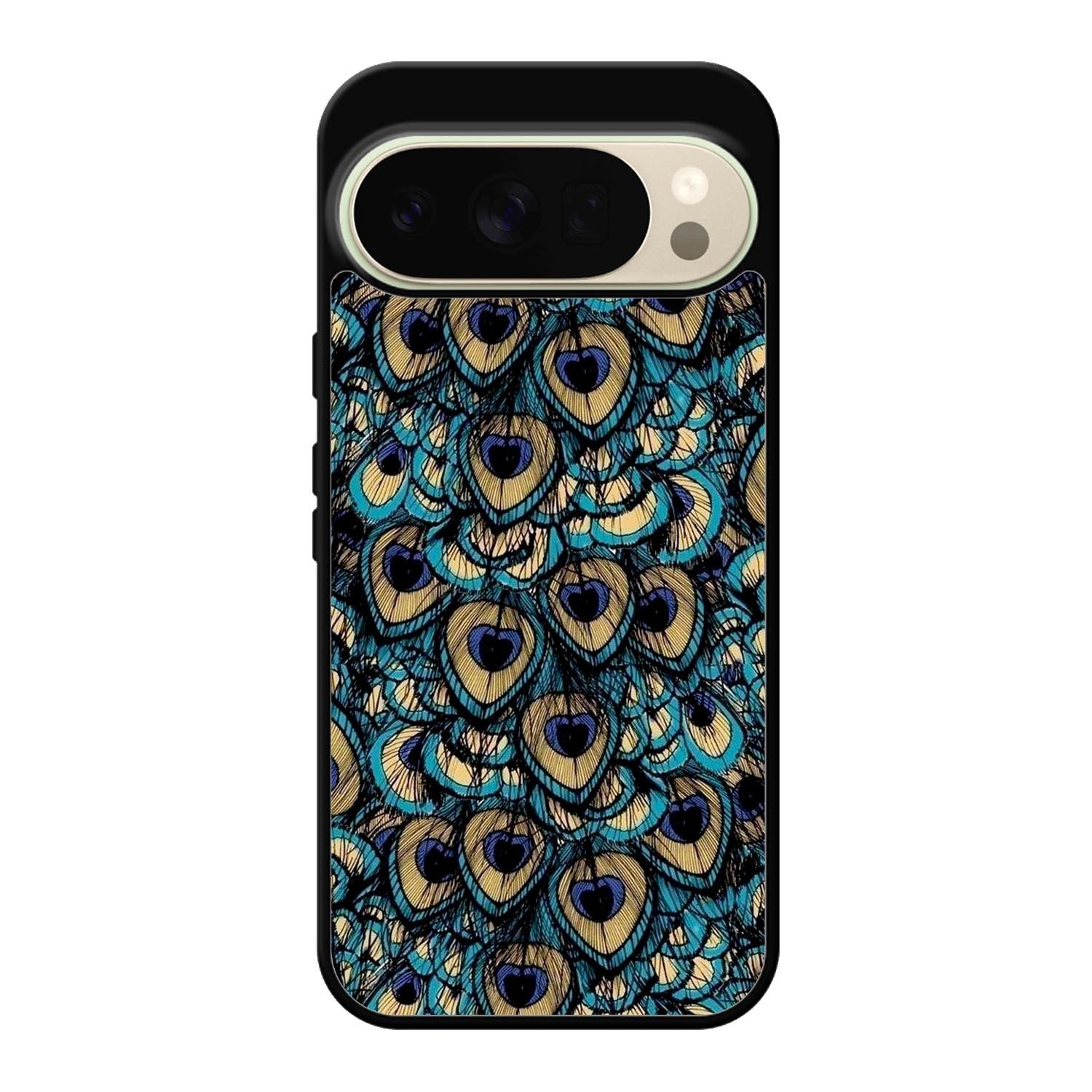 Peacok Pattern FLZ0573 Google Pixel 10 Pro XL Case