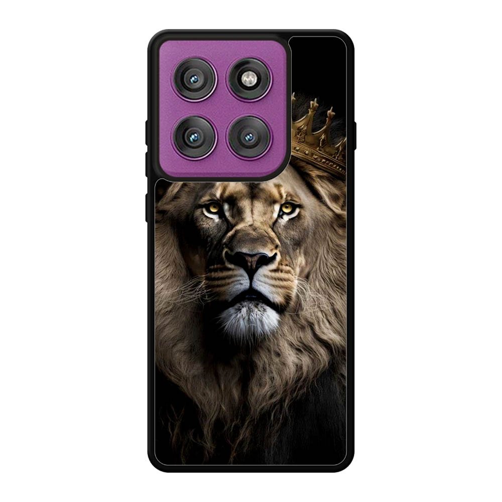 King Lion FLZ0597 Motorola Moto Edge 60 Pro Case
