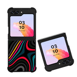 Colourful Pattern FLZ0614 Samsung Galaxy Z Flip 5 , Z Flip 4 , Z Flip 3 , Z Fold 5 , Z Fold 4 , Z Fold 3 5G Case