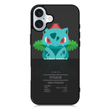 ivysaur pokemon iPhone 16 Plus Case QC8250