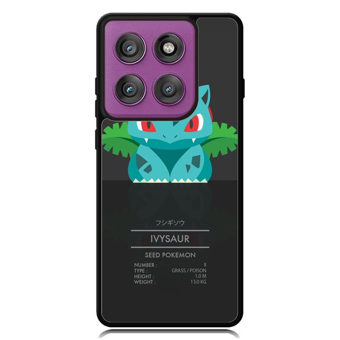 ivysaur pokemon Motorola Moto Edge 2025 | Moto Edge 60 Fusion | Moto Edge 60 Pro Case OV8250