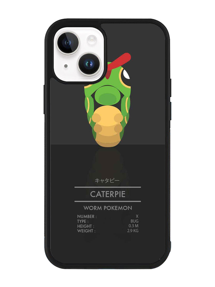 caterpie pokemon iPhone 15 Case OV8482