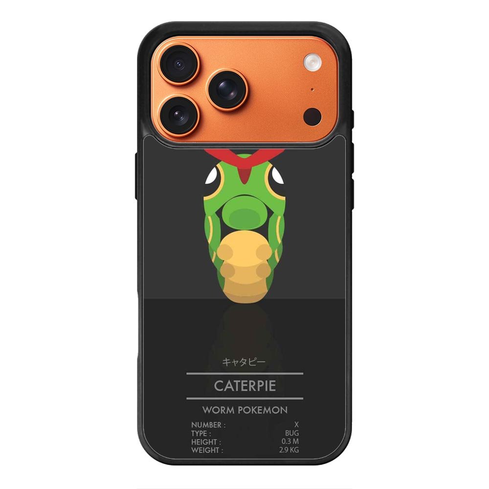 caterpie pokemon iPhone 17 Pro Case OV8482