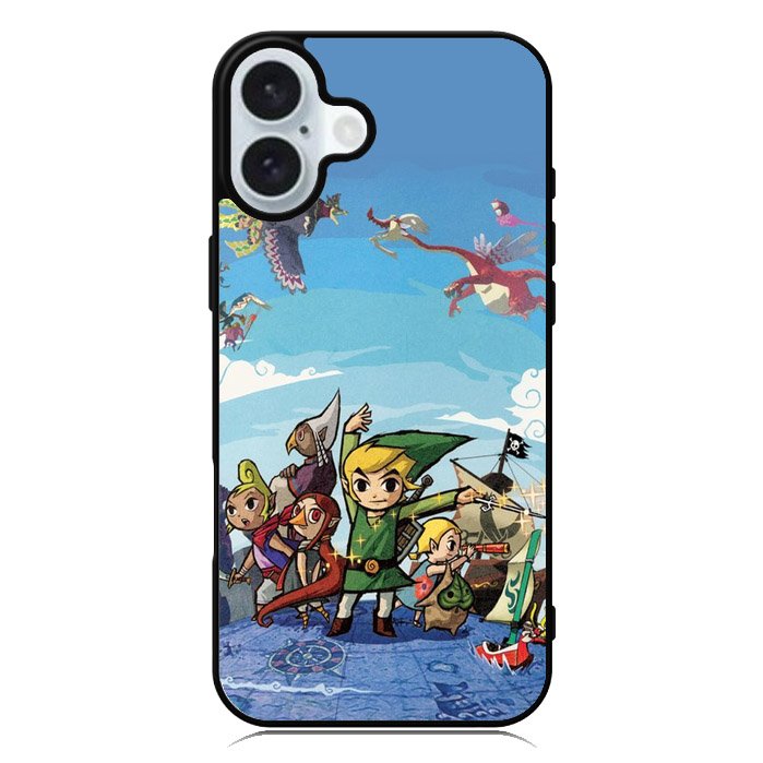 the legend of zelda iPhone 16 Plus Case QC7799