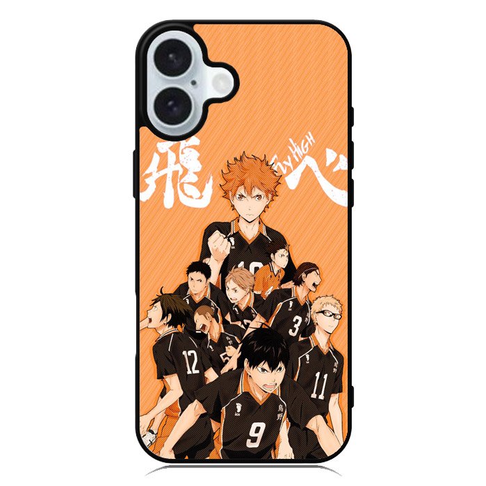 haikyuu iPhone 16 Plus Case QC8282