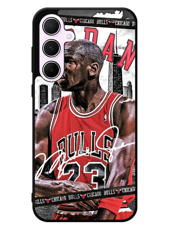 jordan bulls Samsung Galaxy A55 5G Case