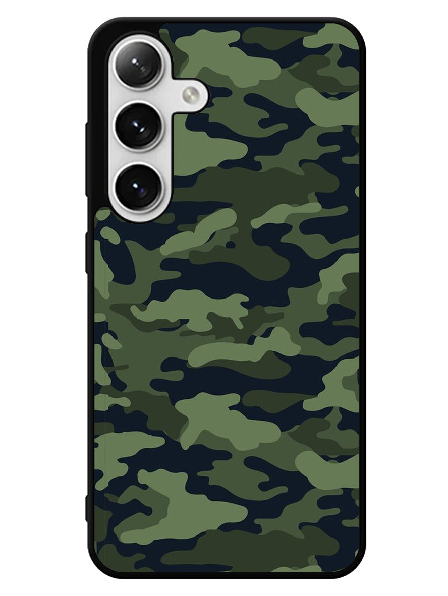Green Camouflage Samsung Galaxy S24 5G Case