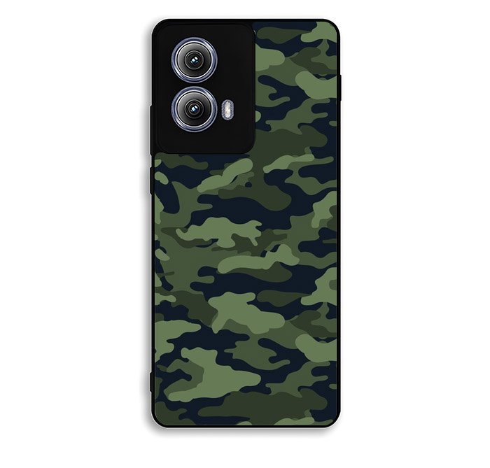 Green Camouflage Motorola Moto Edge 2024 Case OV6053