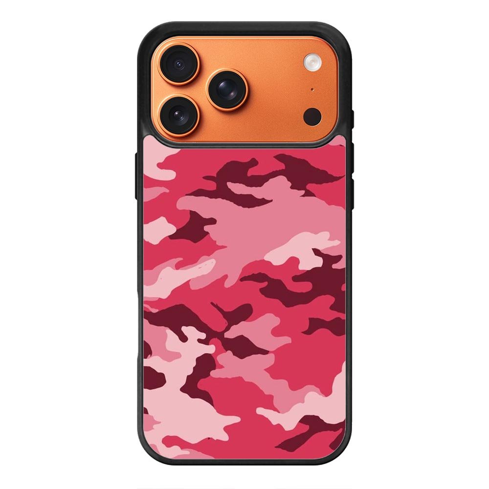 Pink Camouflage iPhone 17 Pro Max Case OV7966
