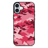Pink Camouflage iPhone 16 Case QC7966