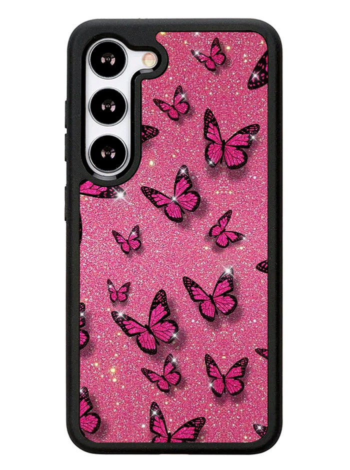 butterfly glitter Samsung Galaxy S23 Plus 5G / Samsung Galaxy S23+ 5G Case