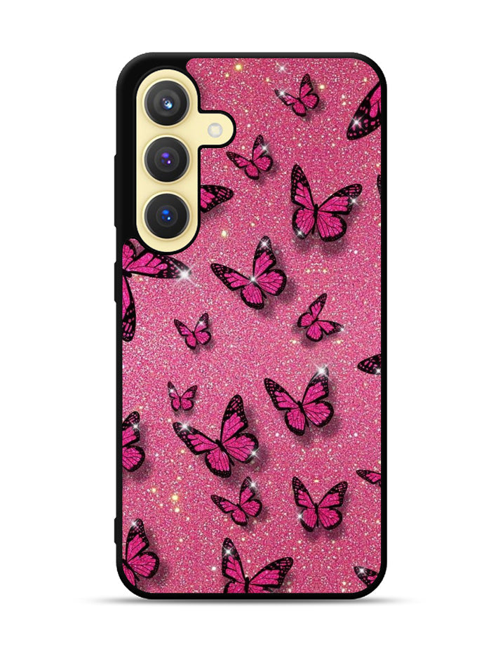 butterfly glitter Samsung Galaxy S25 Plus 5G , Samsung Galaxy S25+ 5G Case