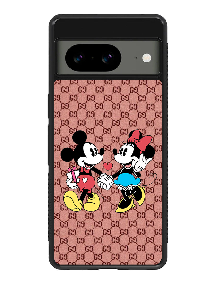 mickey and minnie mouse Google Pixel 8 Case QC8093