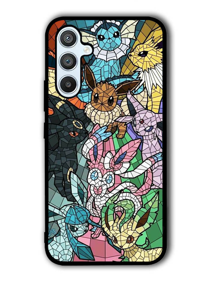 Pokemon Stained Glass Samsung Galaxy A54 5G Case