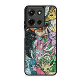 Pokemon Stained Glass Motorola Moto G 5G 2025 Case OV7714