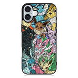 Pokemon Stained Glass iPhone 16 Case
