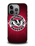 Wisconsin Badgers iPhone 15 Pro Case