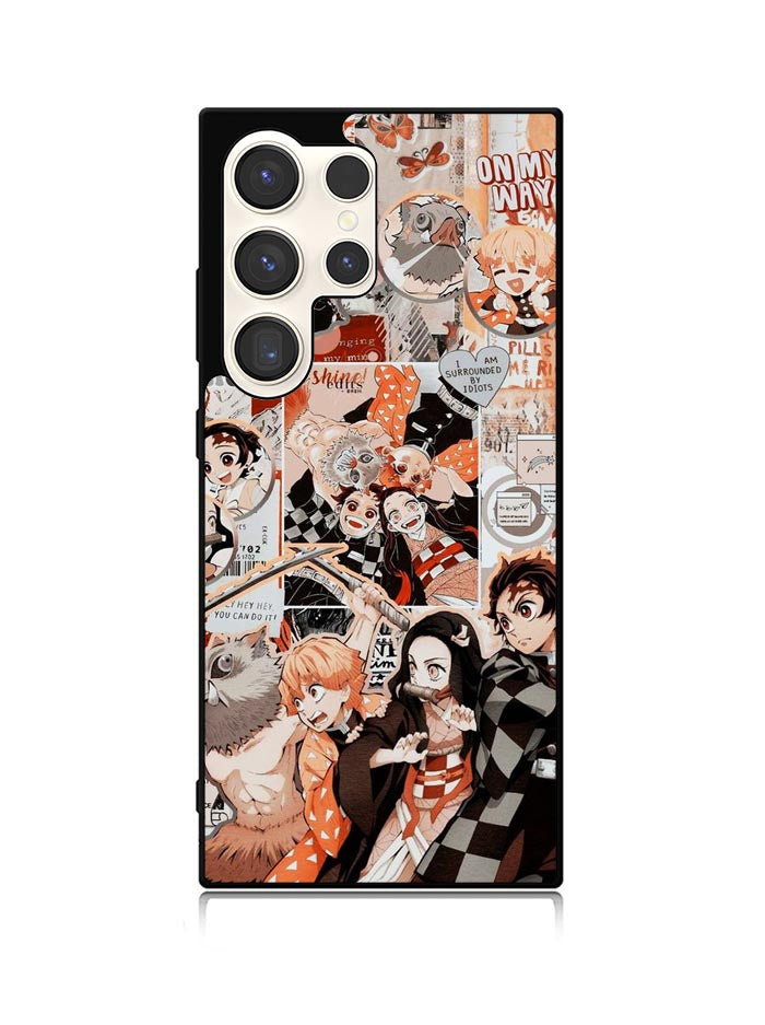 Kimetsu No Yaiba Samsung Galaxy S23 Ultra 5G Case QC8201