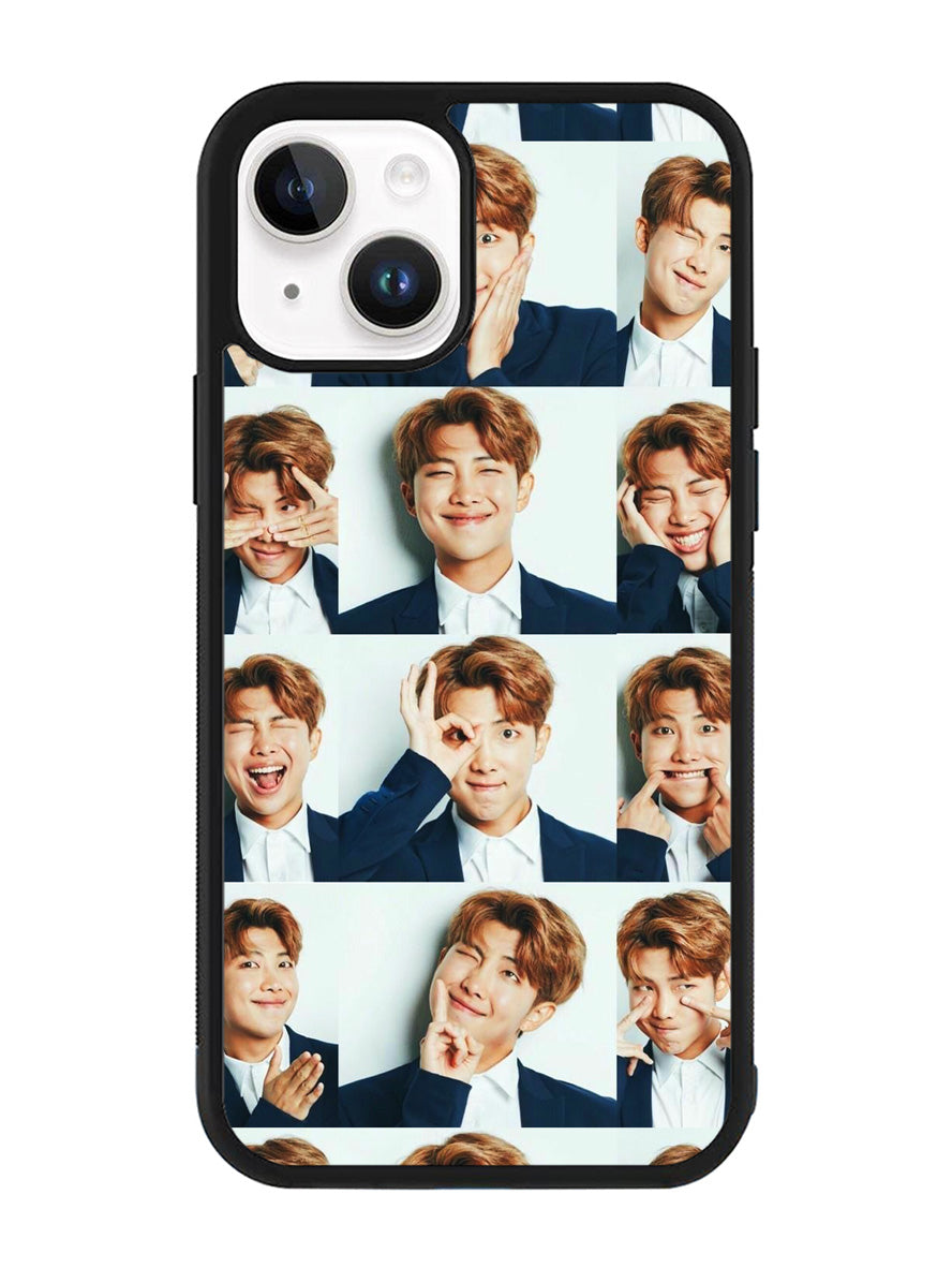 BTS Rapmonster Photo Collage iPhone 14 Case QC9701