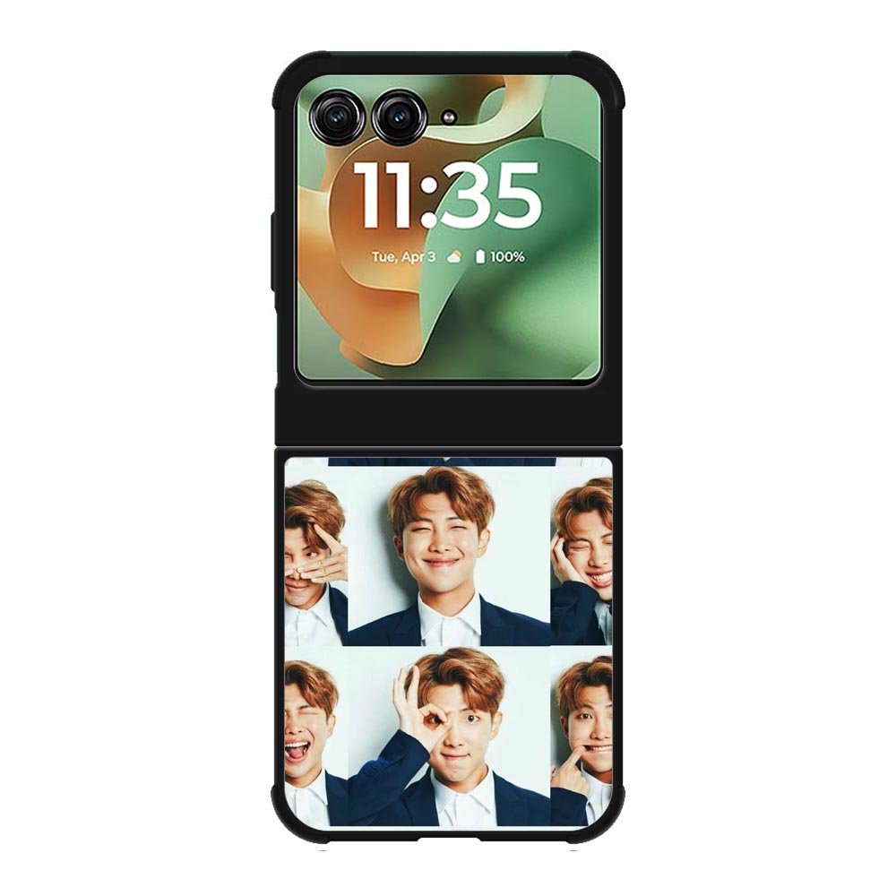 BTS Rapmonster Photo Collage Motorola Moto RAZR 2025 Case OV9701