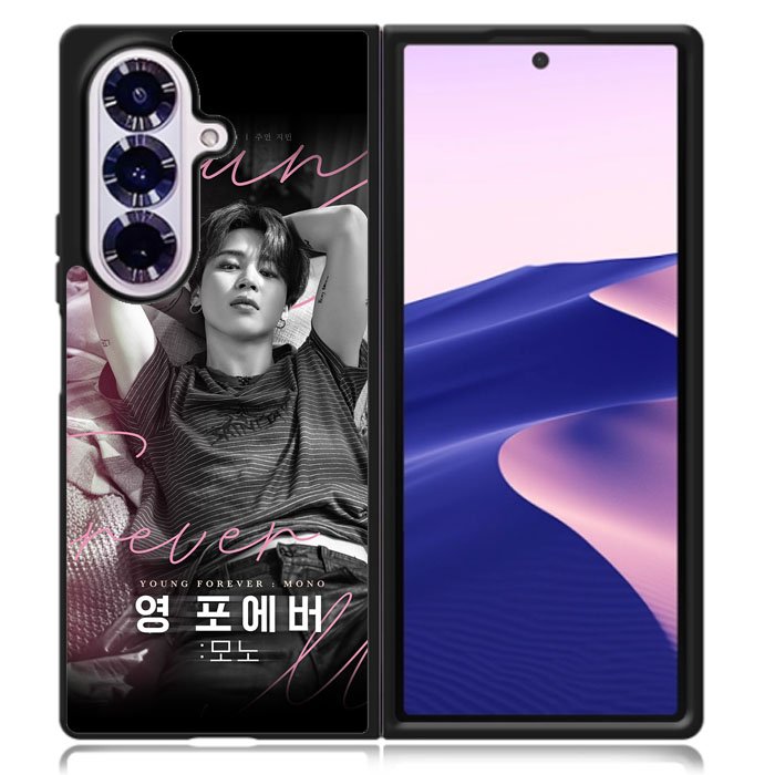 BTS Jimin Young Forever Samsung Galaxy Z Fold 7 Case OV9699