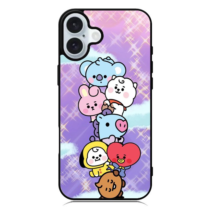 bt21 iPhone 16 Case QC9697