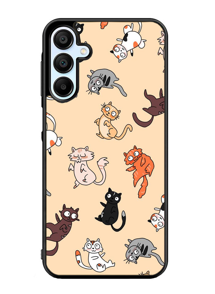 Happy Cat day Samsung Galaxy A35 5G Case OV9714