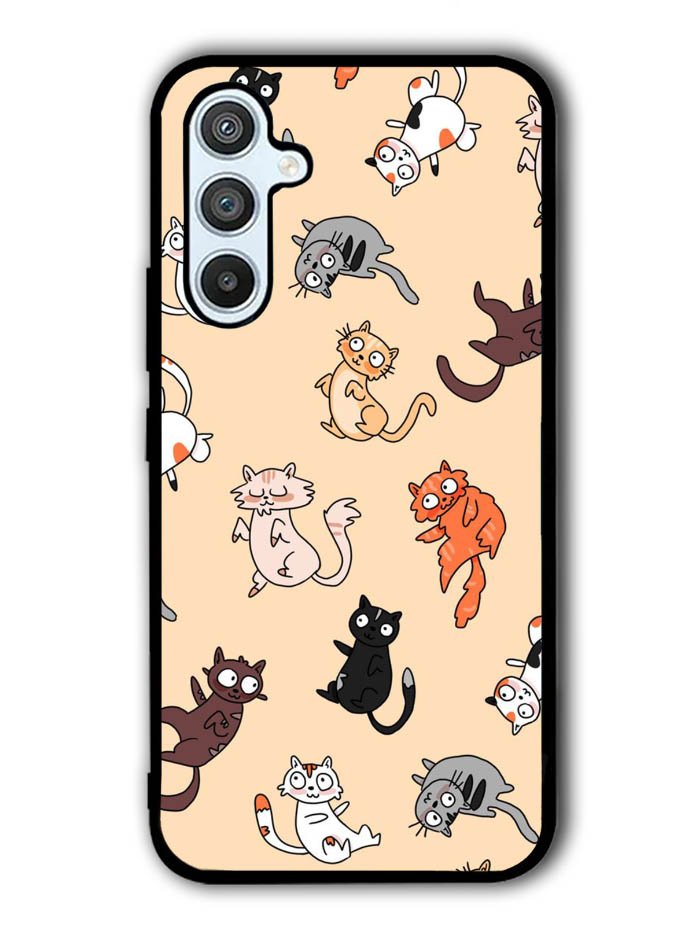 Happy Cat day Samsung Galaxy A54 5G Case OV9714