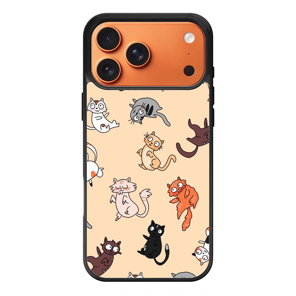 Happy Cat day iPhone 17 Pro Case OV9714