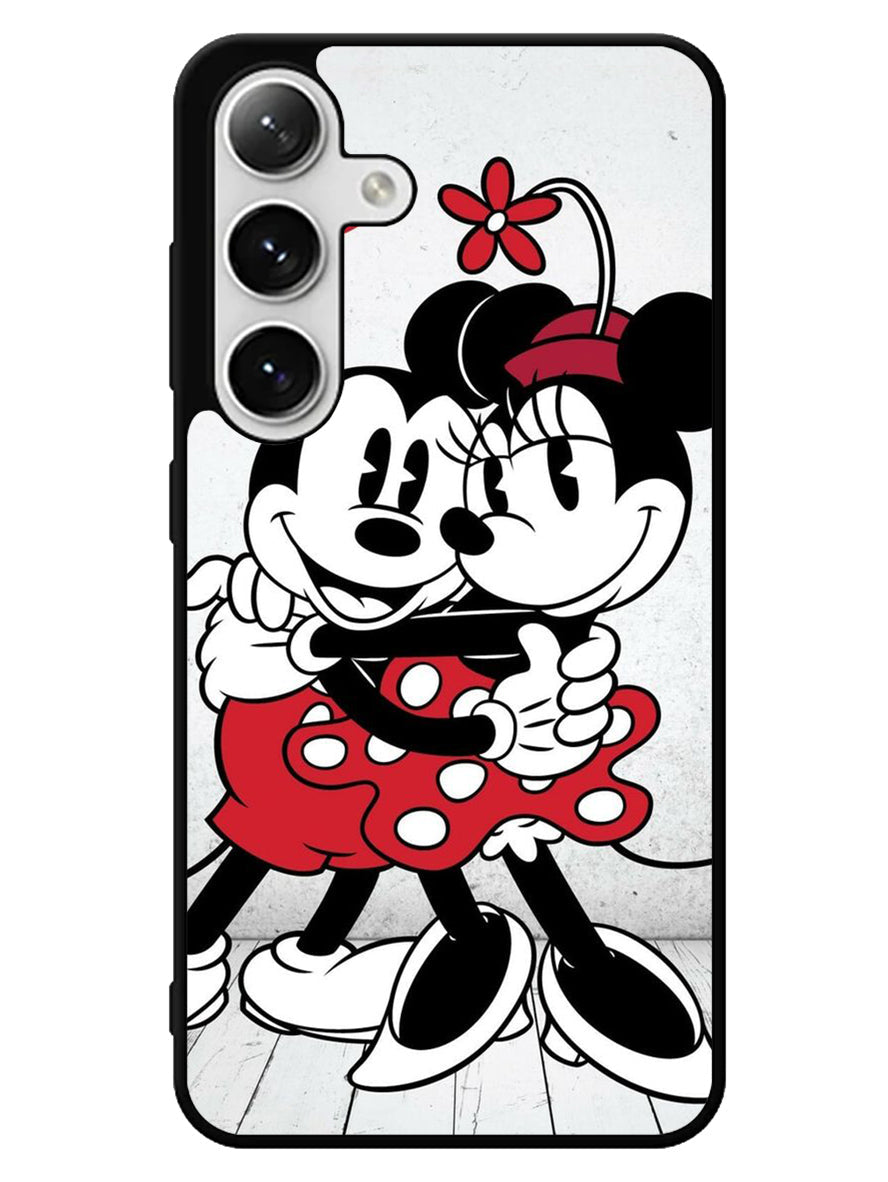 mickey mouse and minnie mouse Samsung Galaxy S24 5G Case