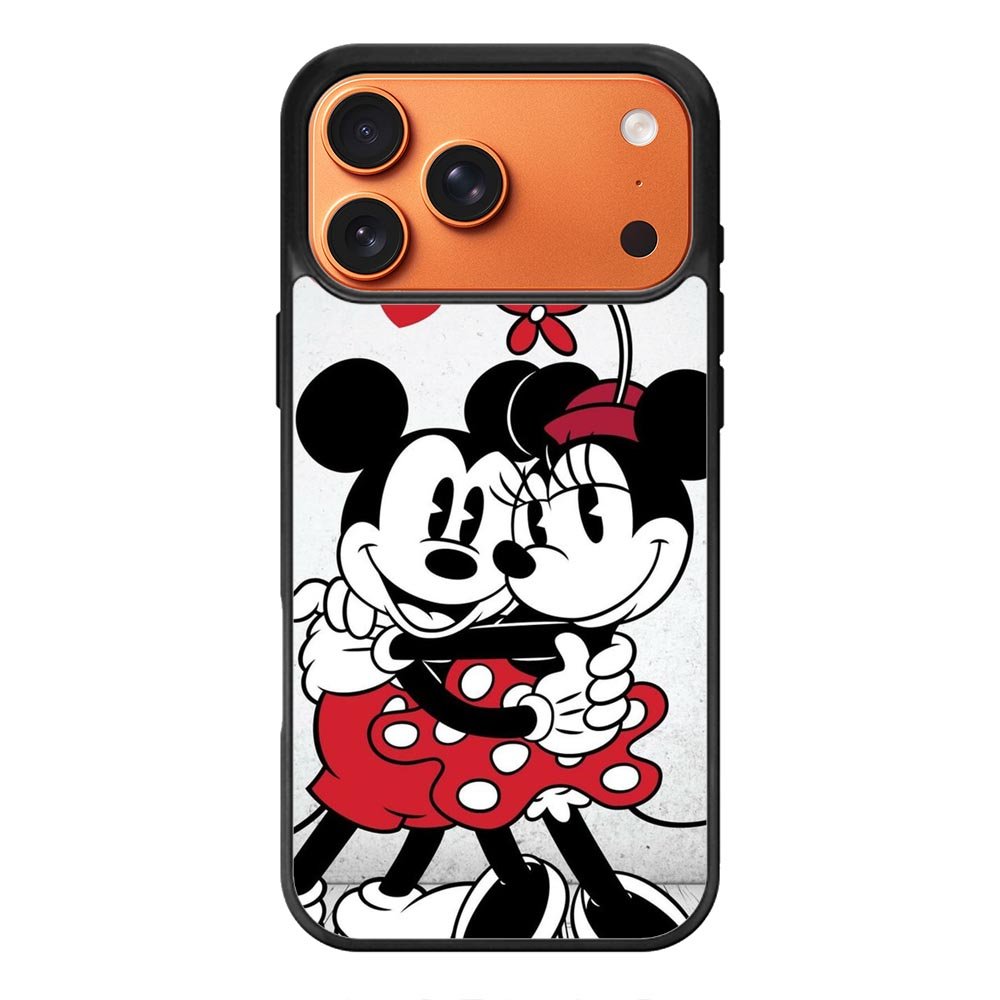 mickey mouse and minnie mouse iPhone 17 Pro Case