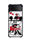 mickey mouse and minnie mouse Samsung Galaxy Z Flip 4 5G 2022 Case