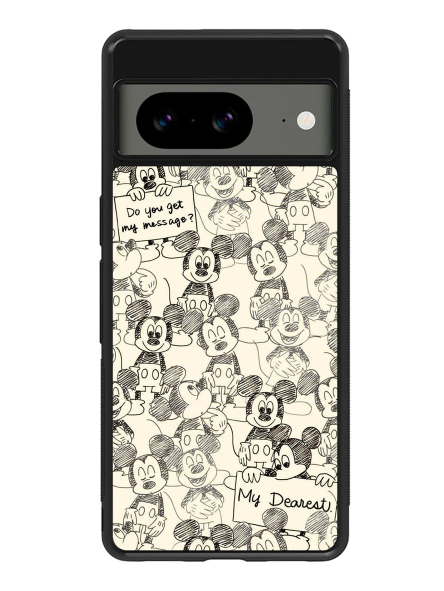 mickey mouse Google Pixel 8A Case QC9676