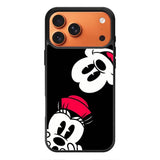 mickey mouse and minnie mouse iPhone 17 Pro Case QC9674