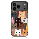 Cute funny cat iPhone 17 Pro Case OV9707