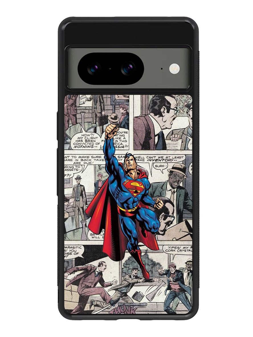 superman comic Google Pixel 8A Case QC9689