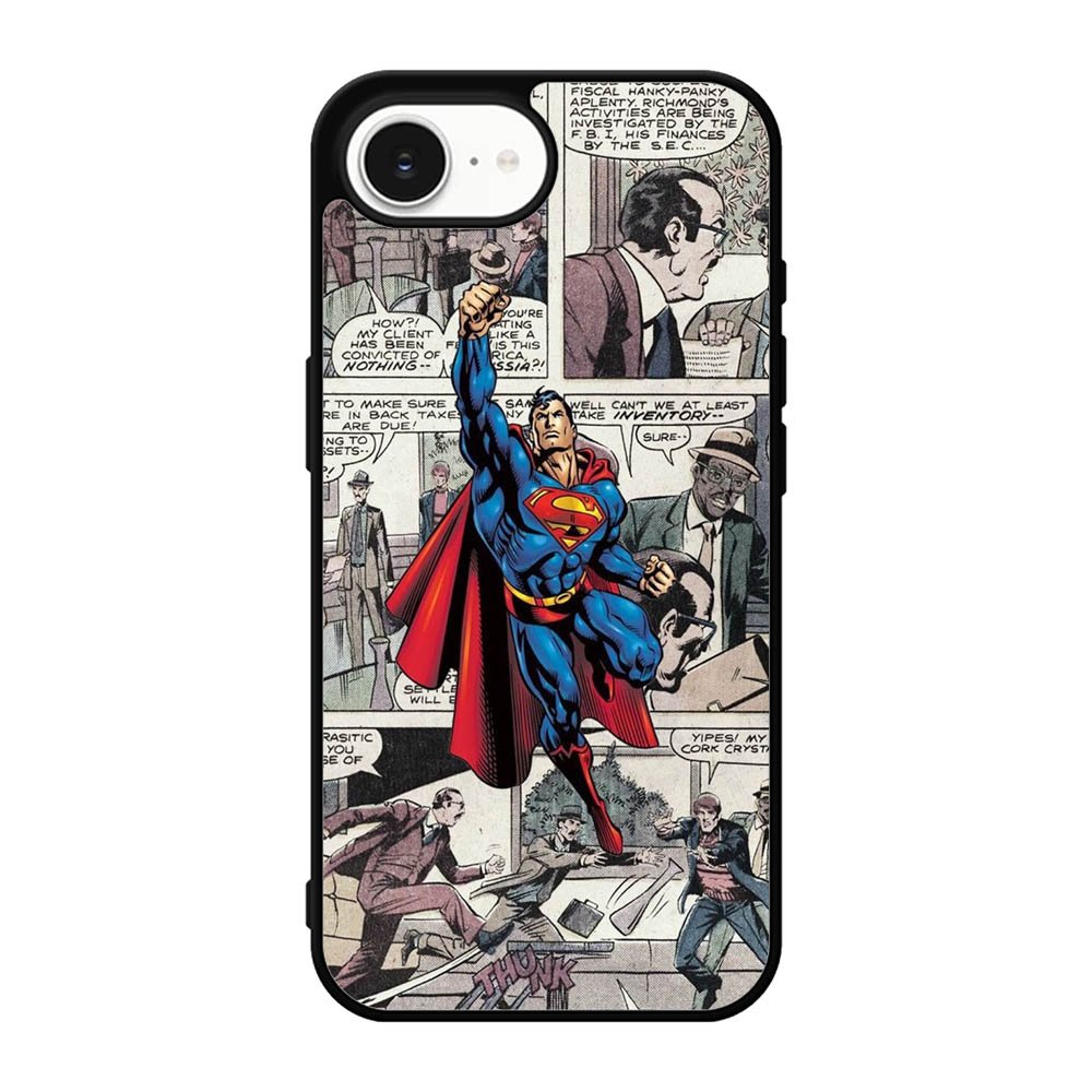 superman comic iPhone 17e Case OV9689