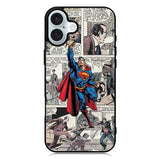 superman comic iPhone 16 Plus Case QC9689