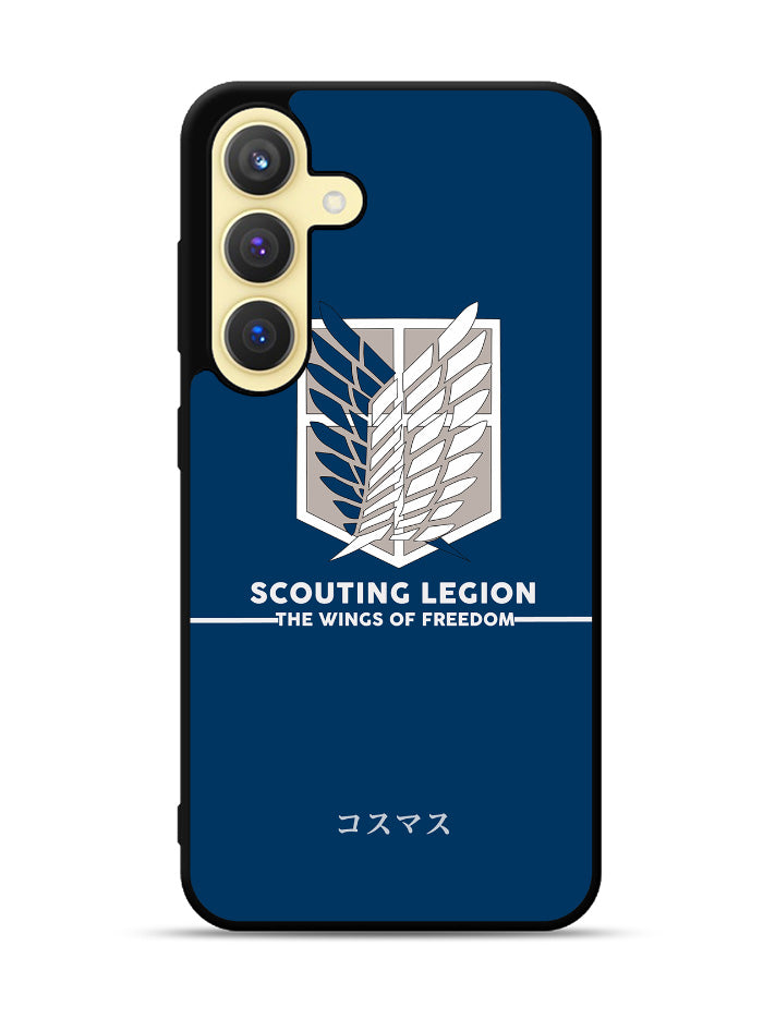 Attack On Titan Scouting Samsung Galaxy S24 Plus 5G , Samsung Galaxy S24+ 5G Case OV9694