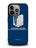 Attack On Titan Scouting iPhone 16 Pro Max Case QC9694