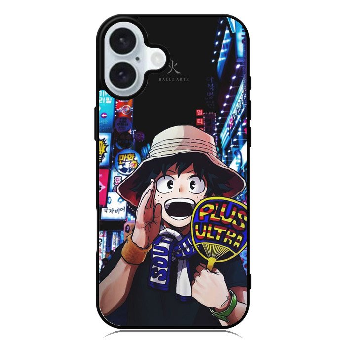 my hero academia iPhone 16 Case QC9748