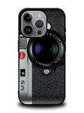 Black M9 Leica Camera iPhone 16 Pro Case